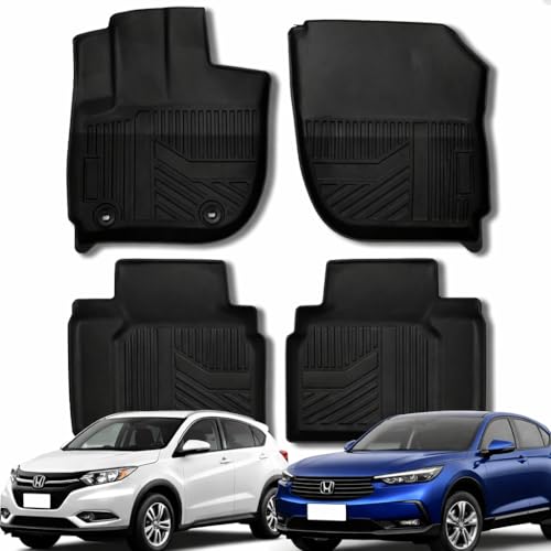 Tapete Bandeja Premium Para HONDA HRV - 2015 A 2026 - Com Bordas Elevadas P/Reter Liquidos