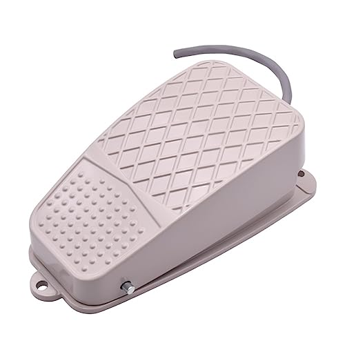 Pedal de interruptor de pie FS-3 SPDT 220V 10A momentáneo de metal para máquinas