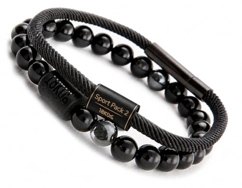 Pulsera de ónix negro para Capricornio