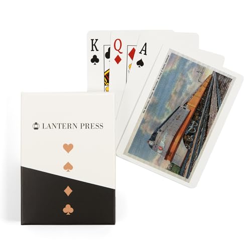 Naipes Poker Vintage Chicago Illinois The Hiawatha