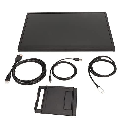 Lazmin112 Tragbarer 17-Zoll-Monitor, HDR-RGB-Gaming-Bildschirm, 1440 X 900 60 Hz, für Mobiltelefone, PCs, Laptops, für PS3, für PS4, für Xbox für ONE, für Raspberry Pi – Bild 8