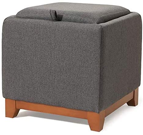 Repose-Pieds Souple pour Salon et Chambre avec Coffre