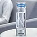 Vaso de Agua Rico en hidrógeno Iones Negativos de Alta concentración Generador de hidrógeno Botella de Agua,Silver