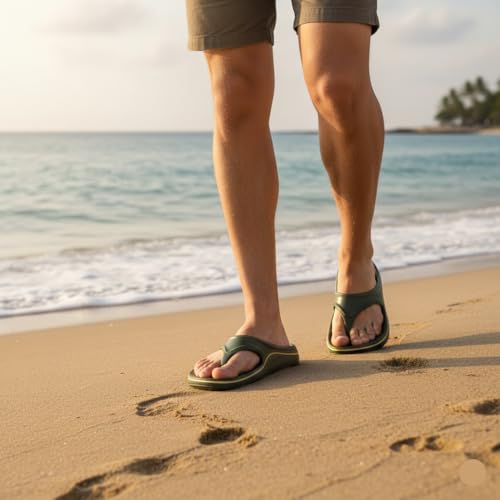 Image of TGH Men's EVA Slipper | Soft & Comfortable | Durable & Anti Skid | for Daily Use | Lightweight & Cushioned for Gents & Boys