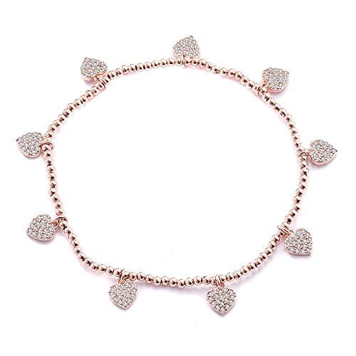 Fini les fermoirs difficiles grâce au bracelet élastique coeur - 2