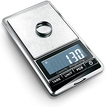 Hodbehod Dijital Hassas Elektronik Cep Terazi Taşınabilir Baskül Tartı Kantar 500 gr 0.01 gr - Görsel 1