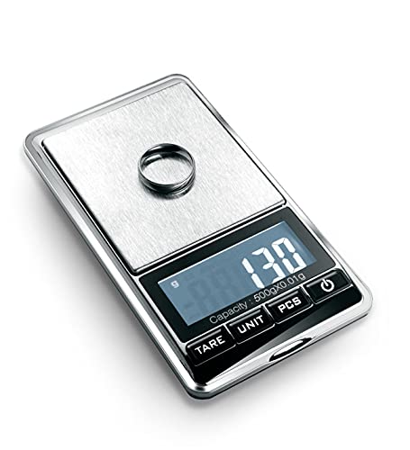 Hodbehod Dijital Hassas Elektronik Cep Terazi Taşınabilir Baskül Tartı Kantar 500 gr 0.01 gr