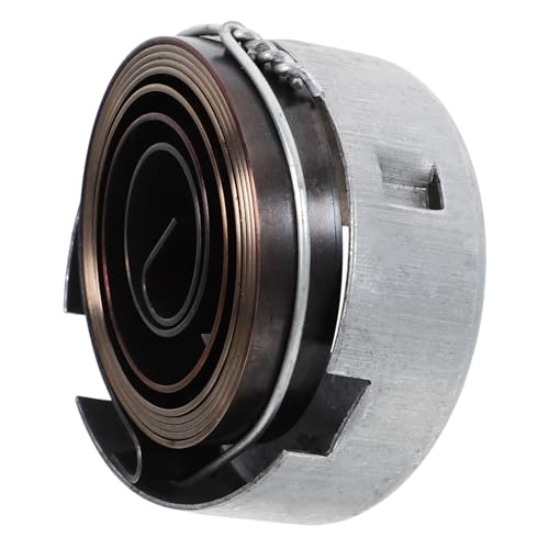 Yardenfun 1 Set Quill Feed Return Coil Spring sleeve small tool steel drill west lake spring cover Quill Spring Feed Return Coil Spring bench drill steel Consumables