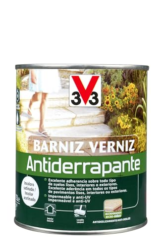 V33 Barniz Antiderrapante Incoloro Satinado 0,75L