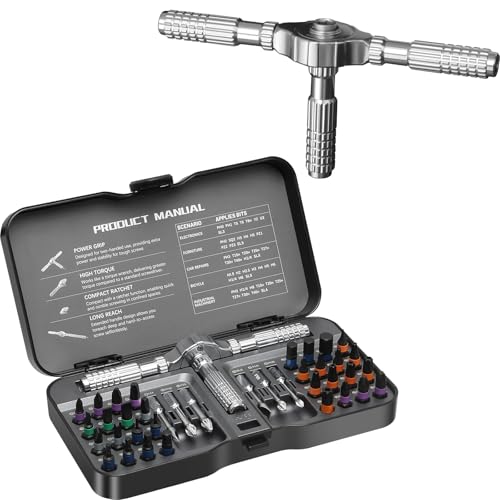 LIFEGOO 40-in-1 Magnetic Screwdriver Set with S2 Steel Bits