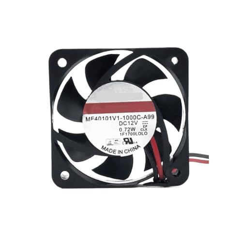 Ventilador MF40101V1 4cm CC 12V 4 hilos 2