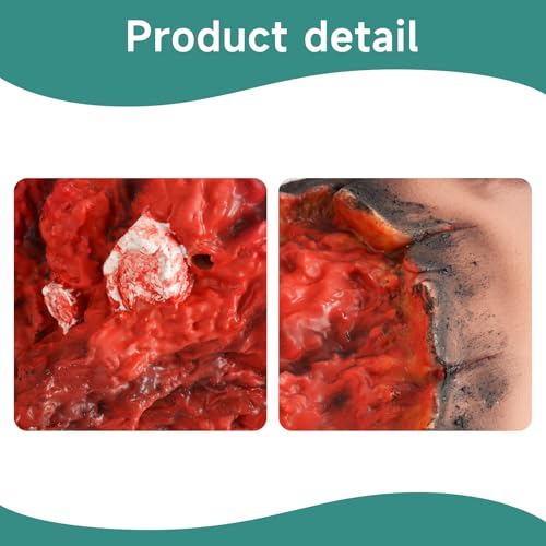 Image of Wound Packing Trainer Kit, Stop The Bleeding Kit for hemostasis Training, Wearable Severed Leg Trauma Trainer