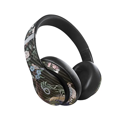 Image of MightySkins Carbon Fiber Skin Compatible with Beats Studio Pro - Asian Fabric | Protective, Durable Textured Carbon Fiber Finish | Easy to Apply