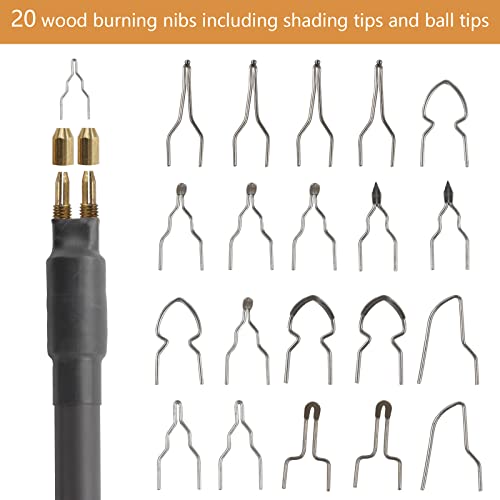 Wandart 60W Dual Wood Burning Kit
