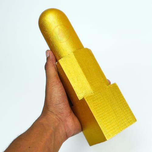 Image of REMEDYWALA Charged Vastu Shriparni Brahm Nabhi Shanku 10IN (Golden)