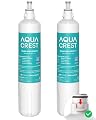 AQUACREST F-1000, 4204490 Filter, Replacement for InSinkErator® F-1000 F-2000 F-3000 Sub-Zero 4204490, 4290510 and AquaPure AP Easy C-Complete, Sub Zero Water Filter Replacement, NSF/ANSI 42, 2 Packs