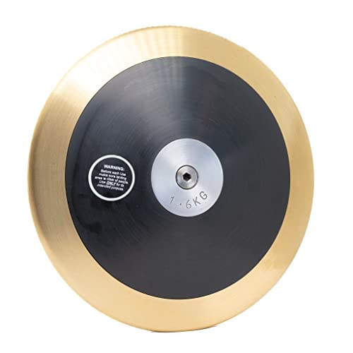Discus. 1.6 kg Discus. Discus 1.6 kg high School. Mens Discus. High School boy Discus. 1.6k Discus. High School Discus. High Spin 85% Brass Rim Weight. Rated to 170 feet.
