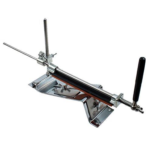 Ganzo Touch Pro Steel (GTPS) Knife Sharpener Professional Kitchen Sharpening System Fix-angle with 4 Stone