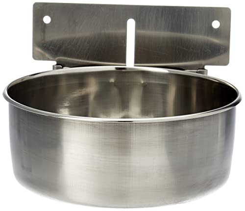 Nobby Edelstahlnapf Befestigung Platte, 15,0 cm, 1,00 ltr.