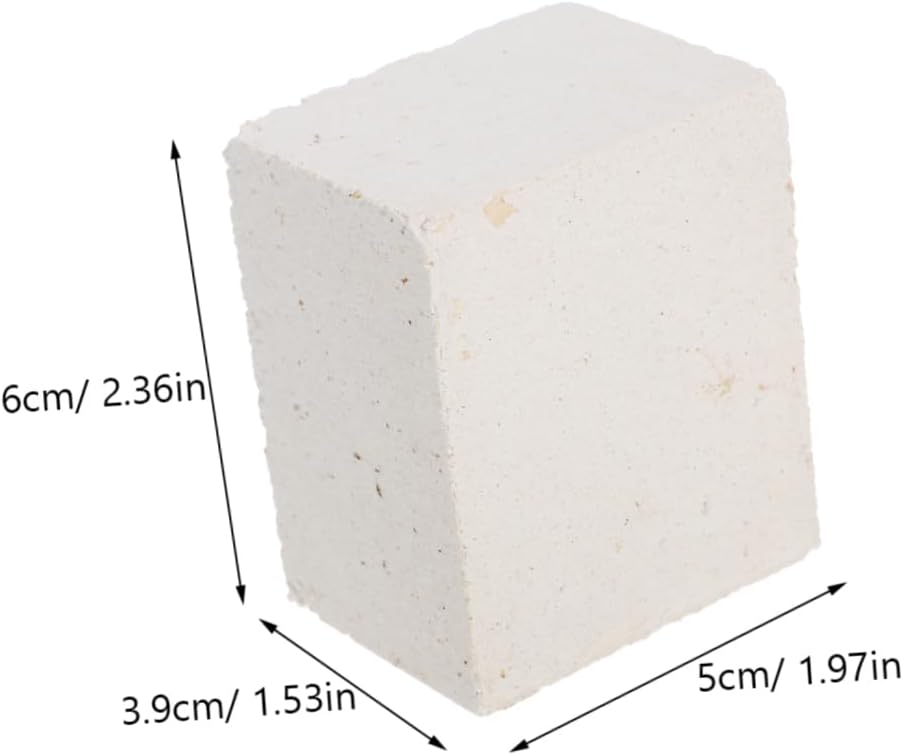 DOITOOL 4pcs Heat Resistant Ceramic Kiln Support Pillars for Porcelain Firing Mullite Furnace Accessories