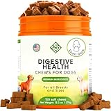 ZENO Probiotics for Dogs Chews 150Pcs - Digestive, Gut Health & Diarrhea Support - US Formula with Dog Probiotics, Enzymes & Natural Ingredients - Roast Duck