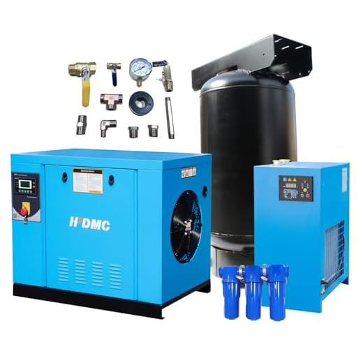 HPDMC 7.5HP VSD Screw Compressor Package