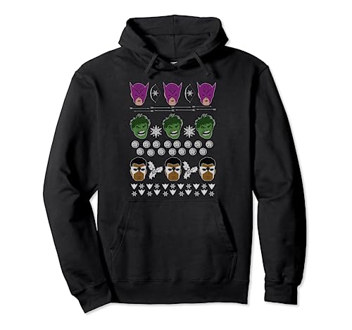 Sweat Marvel Avengers de Noël, le cadeau geek idéal pour fan retro