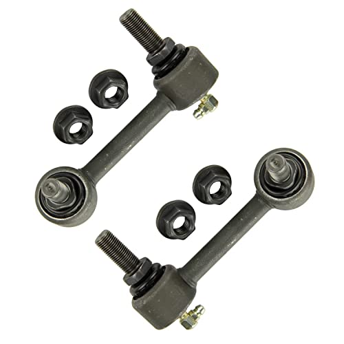 Image of Detroit Axle - Rear Shocks Sway Bars for 2008-2014 Cadillac CTS, 2 Shock Absorbers Assembly 2 Stabilizer Sway Bar Links 2009 2010 2011 2012 2013 Replacement
