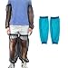 2 Pack Protective Net Leg Sleeves Cover for Hikers and Fisherman Breathable Guard for Outdoor Fishing Bug Camper