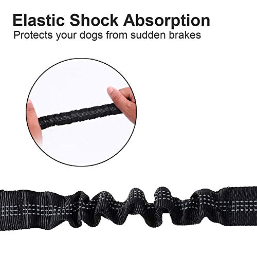 EasyULT Cintura di Sicurezza per Cani, 3 Pezzi