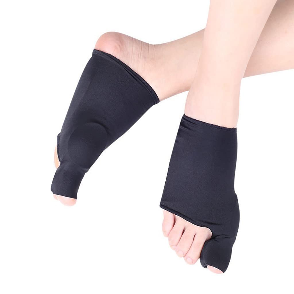 Corrector de juanetes para Dedos superpuestos, enderezador del Dedo Gordo, Funda Protectora de Soporte para férula de juanete, Mangas para aliviar el Dolor para corrección de Hallux Valgus