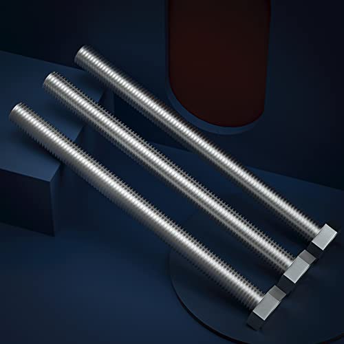 Image of 5 /16-18 x 6 inch (1 /2 to 6 inch Optional) Hex Head Screw Bolt, Stainless Steel 18-8(304), Fully Threaded,10pcs