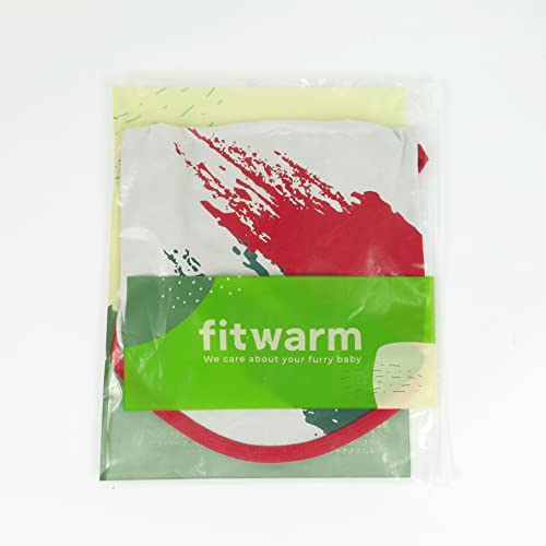 Fitwarm Abstract Dog Shirt, Dog Clothes for Small Dogs Boy Girl, Puppy Cotton Tshirt, Pet Cat Apparel, Grey, XSmall - Image 6