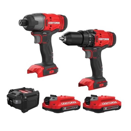 V20 Cordless Drill and Impact Combo Kit