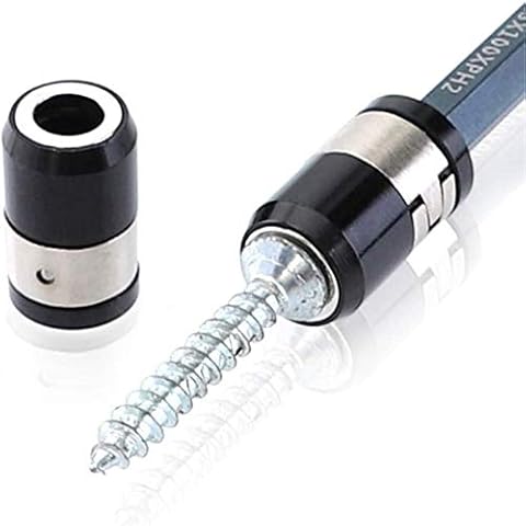ArtisanShow 2PCS Screwdriver Head Magnetic Ring Universal 21mm Removable Magnetizer Ring Magnetic Steel Screwdriver Bit Cover