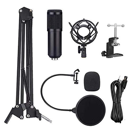 J-Mall Usb Condenser Microphone Computer Mic Kit Professional Studio Recording Bundle For Streaming Gaming Broadcasting Streaming thumb #5