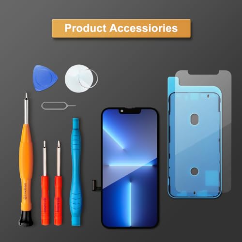 Écran de remplacement iPhone 13 Pro LCD résout le tactile cassé 6,1"