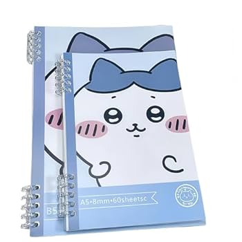 ノート(プロフ必見) Amazon | ちいかわ ルーズリーフノート 手帳 日記帳