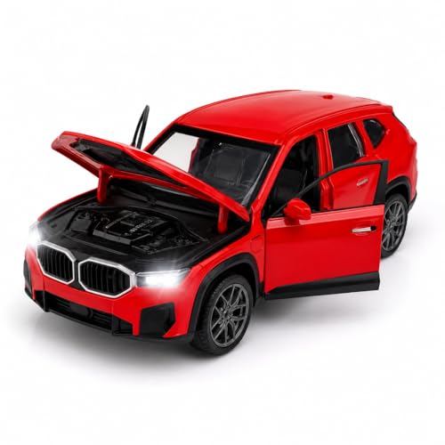 Image of B.M.W XM 1:36 Scale Die-Cast SUV Toy Car for Kids | Light & Sound Effects, Pull-Back Action, Openable Doors & Hood | Metal Body Collectible Car Toy (Multi-Color)