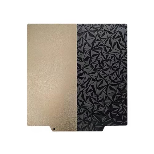 HysiPrui 3D Impresora de doble cara con textura PEI y lisa PEO Sheet Build Plate, Heated Bed Platform Mat para Anet A8/Anet A6/Reprap Prusa i3/MK2/MK2A 220x220mm