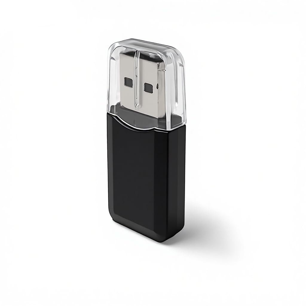 SD Card Reader Memory Card Reader for SD & MicroSD, USB 2.0, Compatible with Computers-image-16