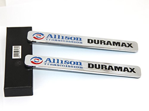 Kit de 2 Emblemas Duramax para Puerta de Chevrolet Silverado y GMC Sierra 2500hd