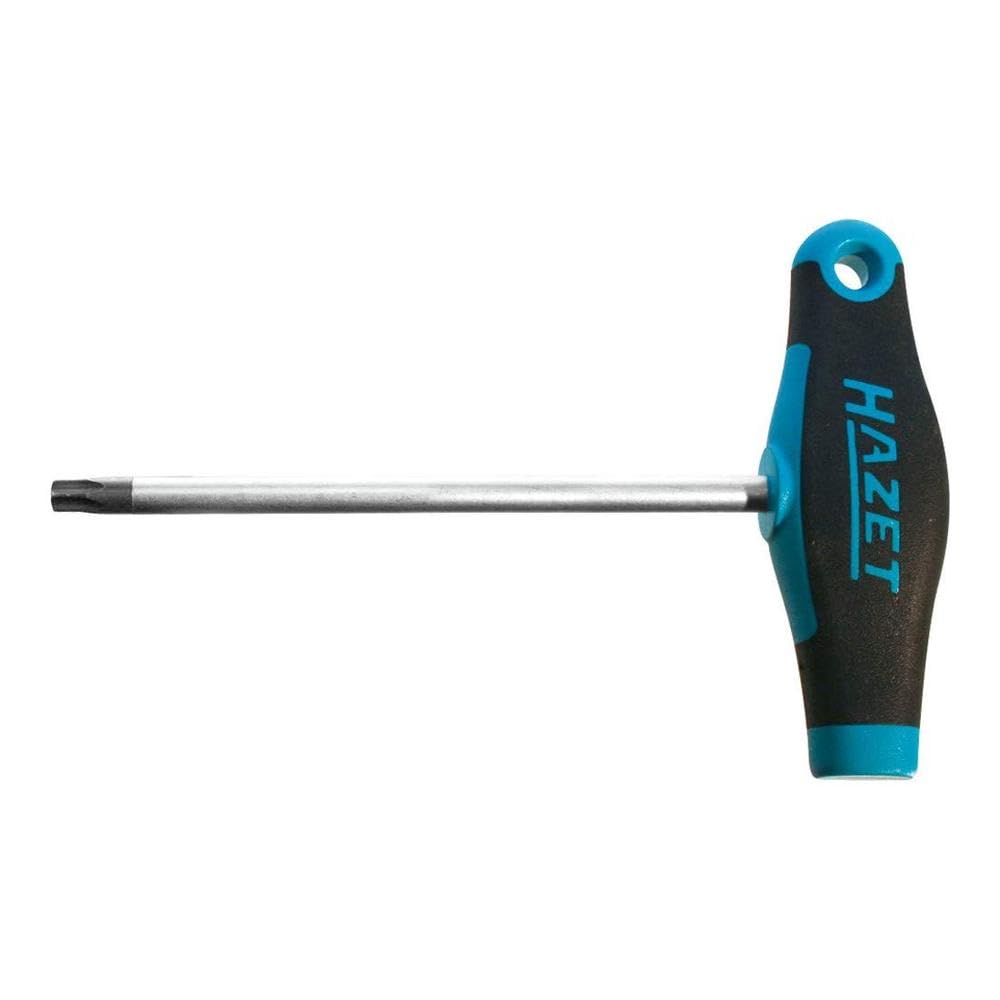 HAZET 828-T40 Torx Profile T 40 Screwdriver with Burnished Tips - Chrome-Plated - Image 3