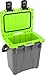 Pelican 20QT Elite Cooler (Dark Grey/Green) | 15 Can or 4 Wine Bottle Capacity with Ice | 2 Day Ice Retention | Guaranteed for Life