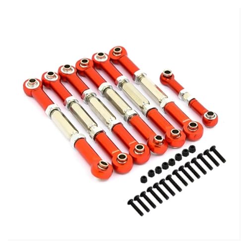 Rc Special Connecting Rod for Slash for VXL for Stampede for Hoss 2WD 1/10 Adjustable Stainless Steel for Chassis Linkage Rc Car Parts and Accessories Replacement