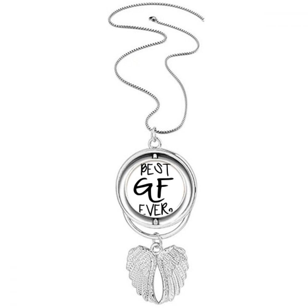 Collier avec pendentif en forme d'ailes d'ange, finition premium - 4