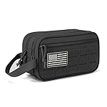 QT&QY Tactical Toiletry Bag For Men Hygiene Bag EDC Military Tool Molle Pouches Small Dopp Kit Mens Shaving Kit Travel shower Bags