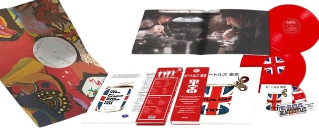 Beatles In Tokyo Red Vinl BOOK + POSTER