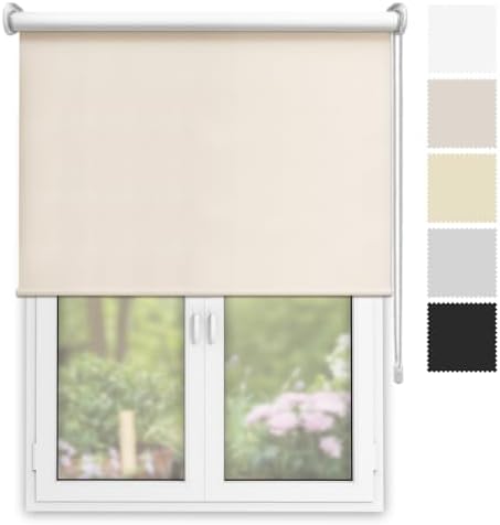 DECORESTOR Estor Enrollable Opaco Térmico a Medida - Arena - Pers...