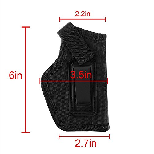 Image of Artist Unknown Tactical Concealed Inside The Waistband Belt Holster Pistol Holster Fits Compact /Subcompact Pistols